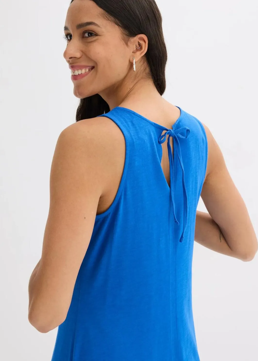 New Trägerkleid aus reiner Bio-Baumwolle Damen Bekleidung·Pullover & Strickjacken|Nachhaltigere Materialien
