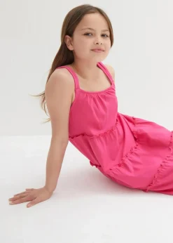 Kinder bonprix Mädchen 9-16 Jahre·Kleider & Jumpsuits|Mädchen 2-8 Jahre·Nachhaltigere Materialien|Trägerkleid aus reiner Bio-Baumwolle