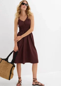 Trägerkleid aus reiner Bio-Baumwolle Damen Kleider|Bekleidung·Pullover & Strickjacken