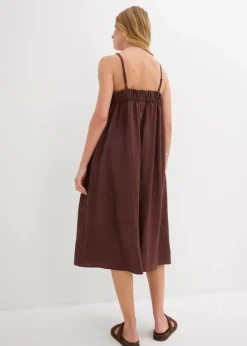 Damen bonprix Bekleidung·Pullover & Strickjacken|Kleider|Trägerkleid aus softem Viskose-Mix