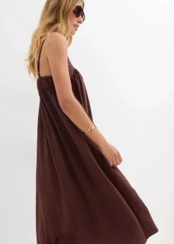 Damen bonprix Bekleidung·Pullover & Strickjacken|Kleider|Trägerkleid aus softem Viskose-Mix