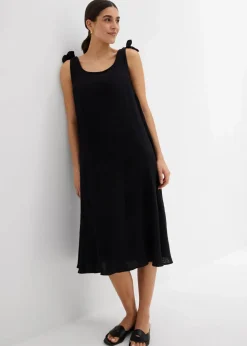 Damen bonprix Bekleidung·Pullover & Strickjacken|Kleider|Trägerkleid aus weichem Musselin