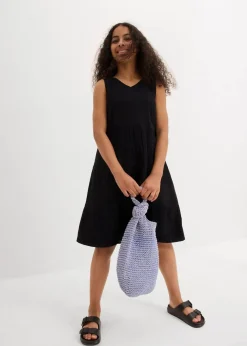 Kinder bonprix Mädchen 9-16 Jahre·Kleider & Jumpsuits|Trägerkleid aus weichem Musselin