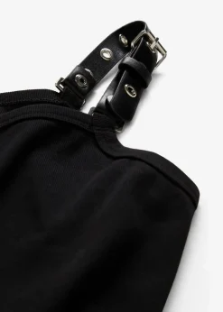 Clearance Trägerkleid mit Kontrastsaum Damen Kleider