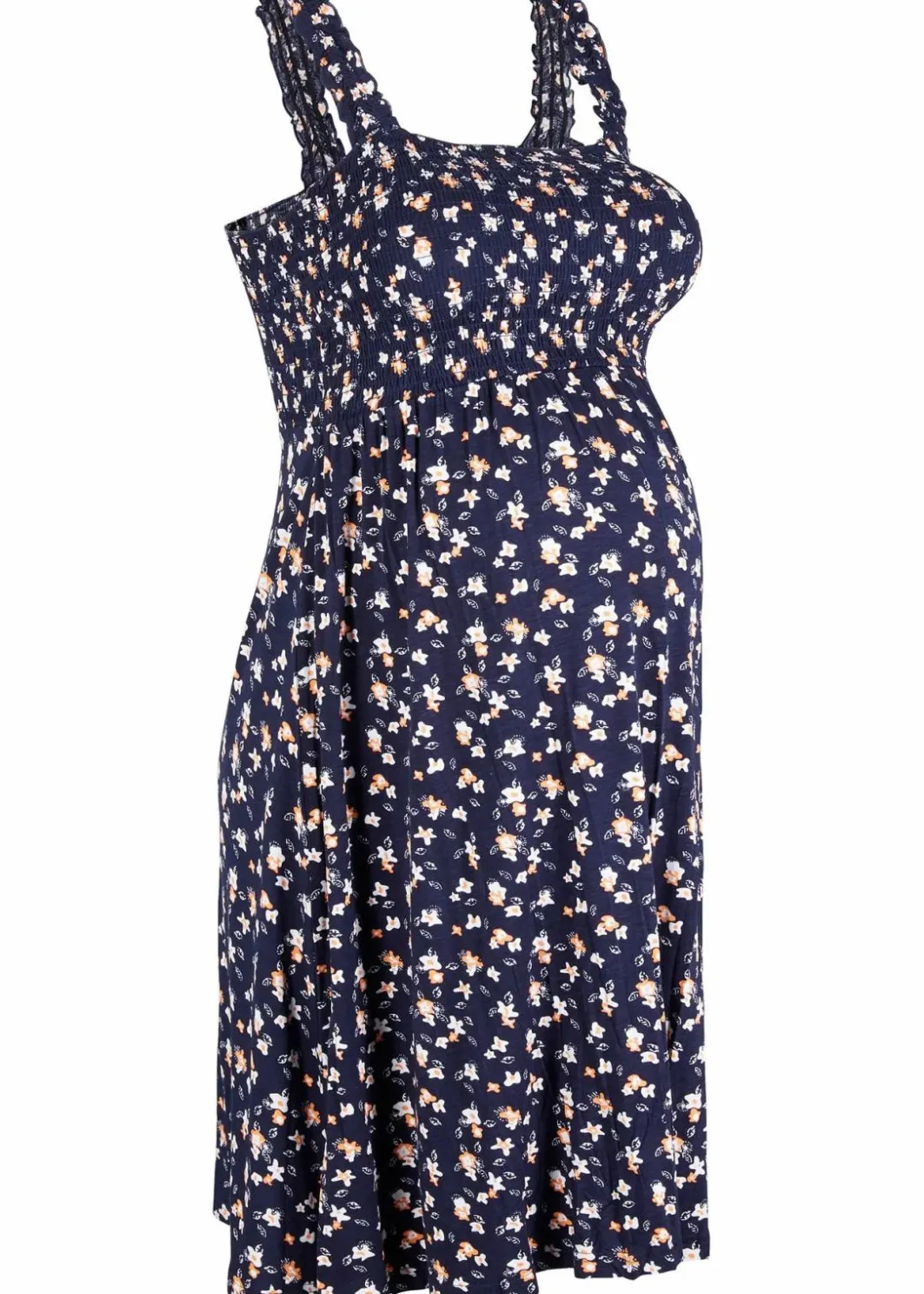 Damen bonprix Bekleidung·Blazer|Umstandsmode|Trägerloses Umstandskleid aus weicher Viskose