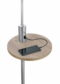 Online Trio Stehleuchte mit USB Anschluss und Ladefunktion Leuchten|Leuchten & Lampen