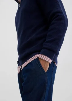 Herren bonprix Große Größen|Basics|Troyer aus reiner Baumwolle