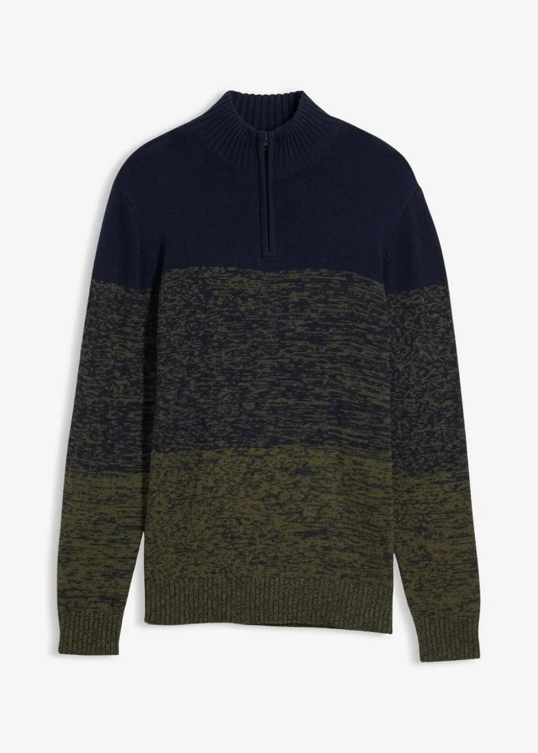 Best Troyer aus weichem Baumwollmix Herren Große Größen|Pullover & Strickjacken