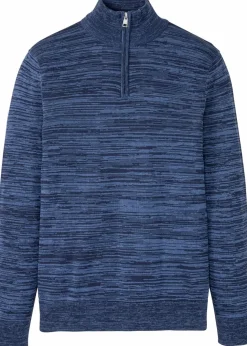 Hot Troyer Pullover mit Baumwolle Herren Große Größen|Basics