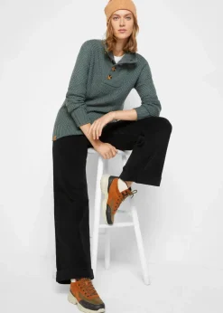 Outlet Troyer Pullover mit Struktur Damen Bekleidung·Jeans|Pullover & Strickjacken