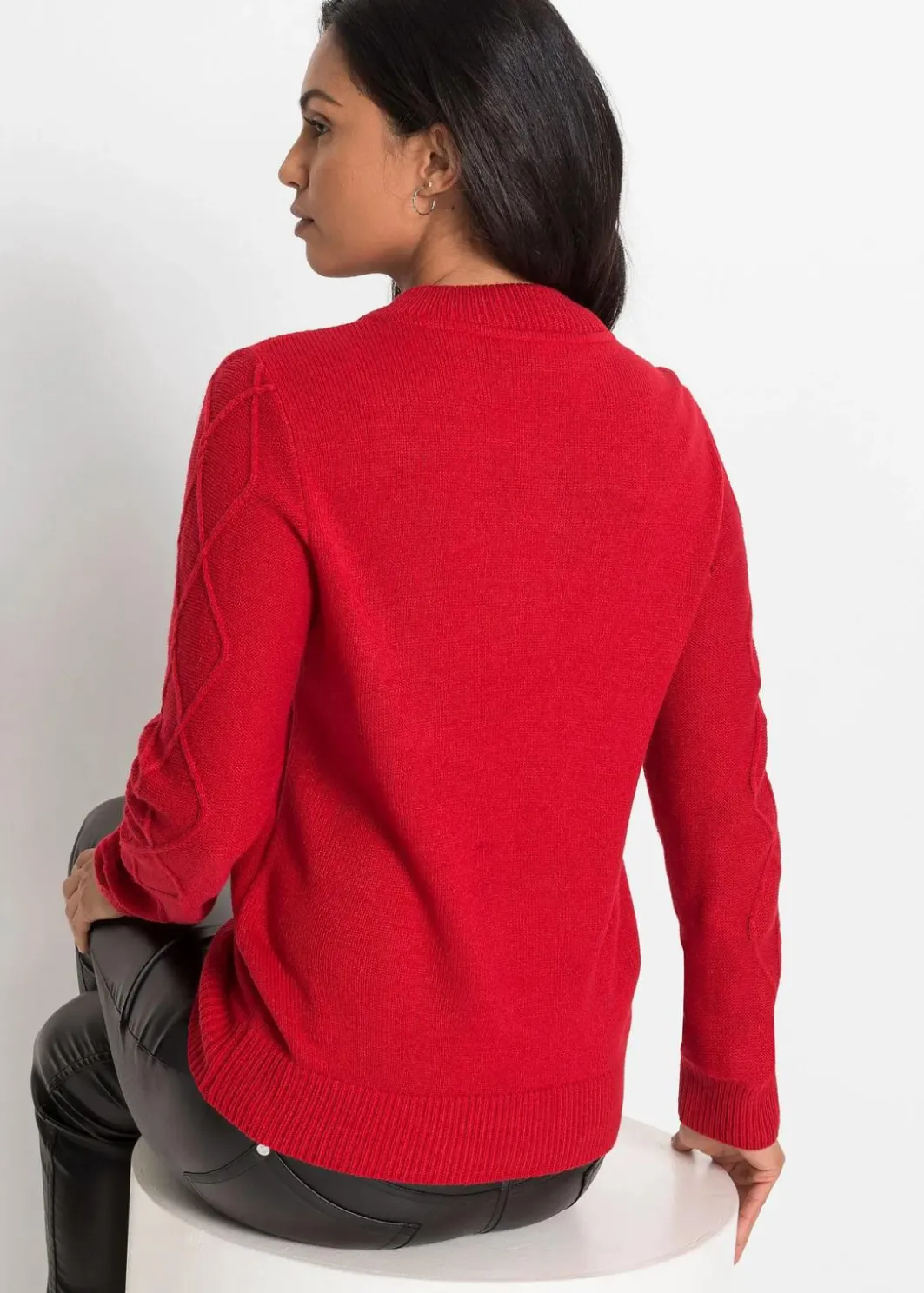 New Troyer Pullover mit Zopfmuster Damen Bekleidung·Jeans|Pullover & Strickjacken