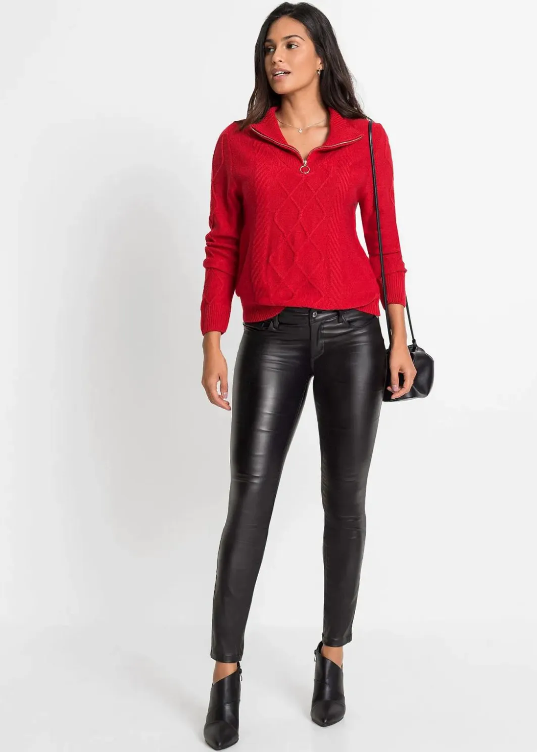 New Troyer Pullover mit Zopfmuster Damen Bekleidung·Jeans|Pullover & Strickjacken