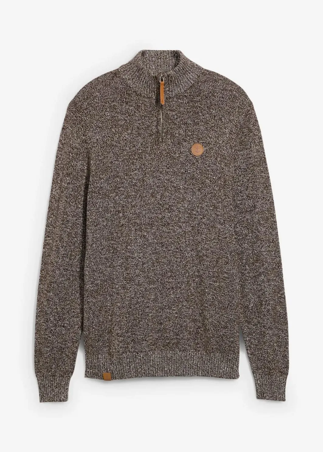 Outlet Troyer-Pullover mit reiner Baumwolle Herren Pullover & Strickjacken|Basics