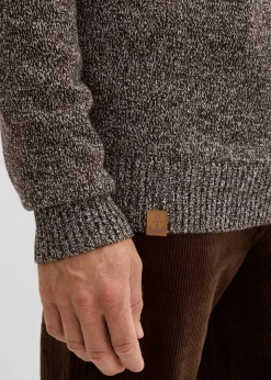 Outlet Troyer-Pullover mit reiner Baumwolle Herren Pullover & Strickjacken|Basics