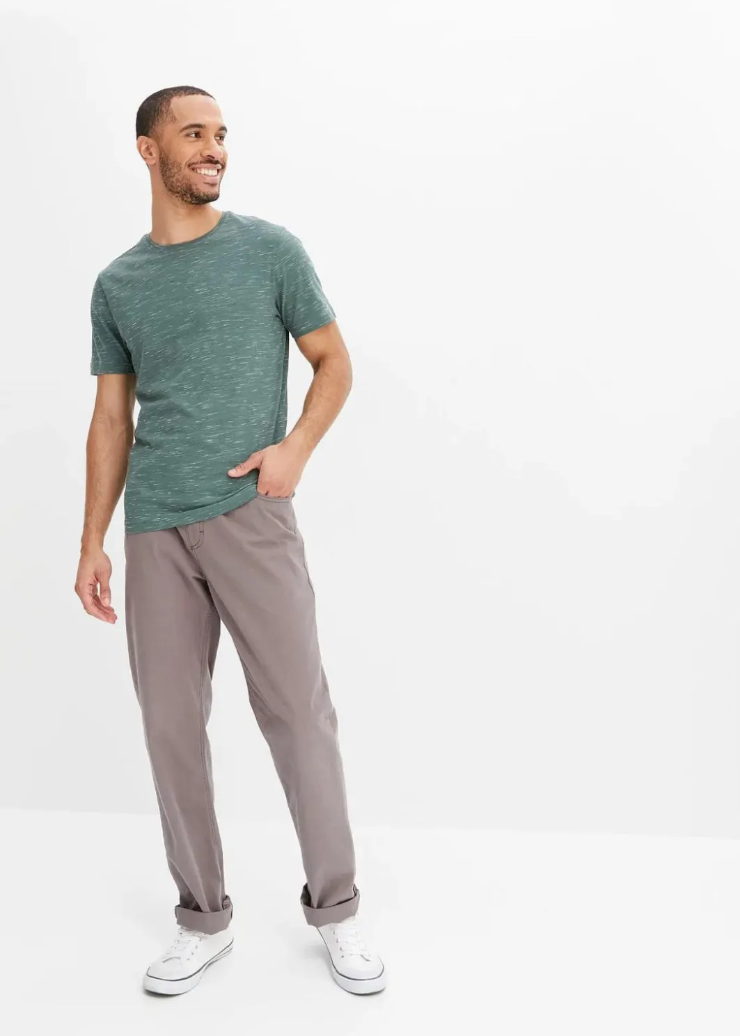 Herren bonprix Große Größen|Basics|T-Shirt