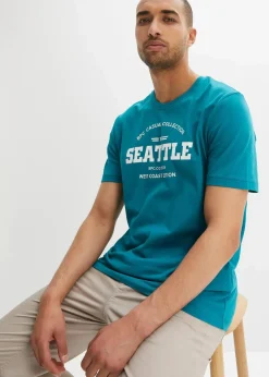 Herren bonprix Große Größen|Shirts & Polos|T-Shirt aus reiner Baumwolle (2er Pack)