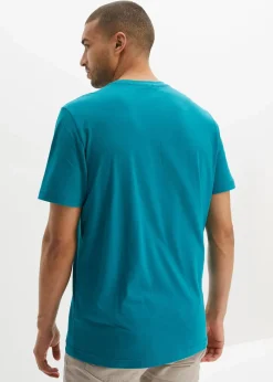 Herren bonprix Große Größen|Shirts & Polos|T-Shirt aus reiner Baumwolle (2er Pack)