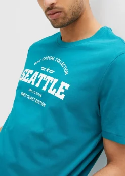 Herren bonprix Große Größen|Shirts & Polos|T-Shirt aus reiner Baumwolle (2er Pack)