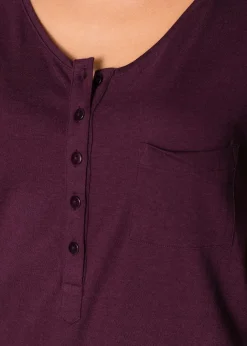 Damen bonprix Shirts & Tops|Nachhaltigere Materialien|T-Shirt aus Baumwoll-Viskose-Mix