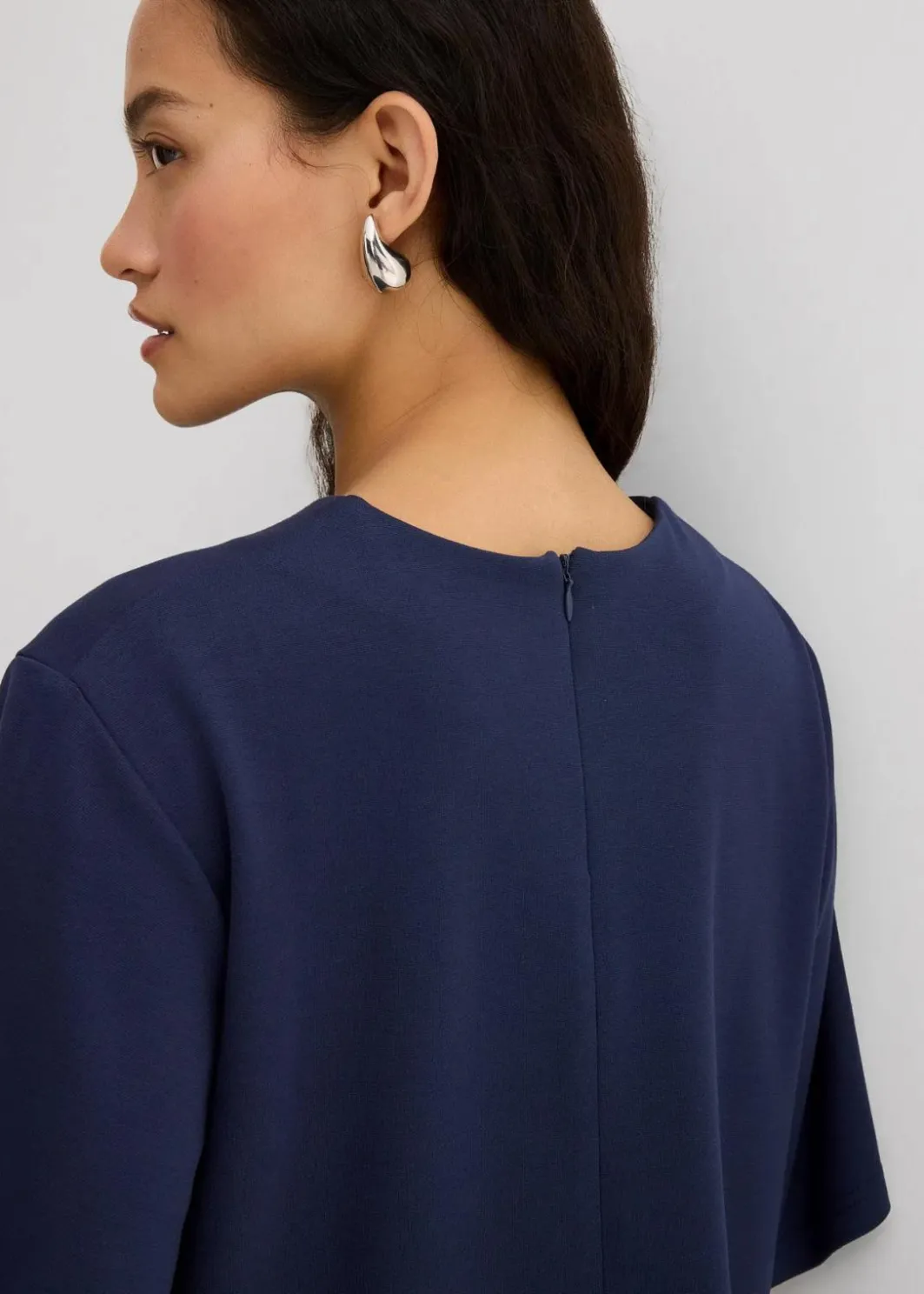 T-Shirt aus bequemen Punto di Roma Damen Shirts & Tops