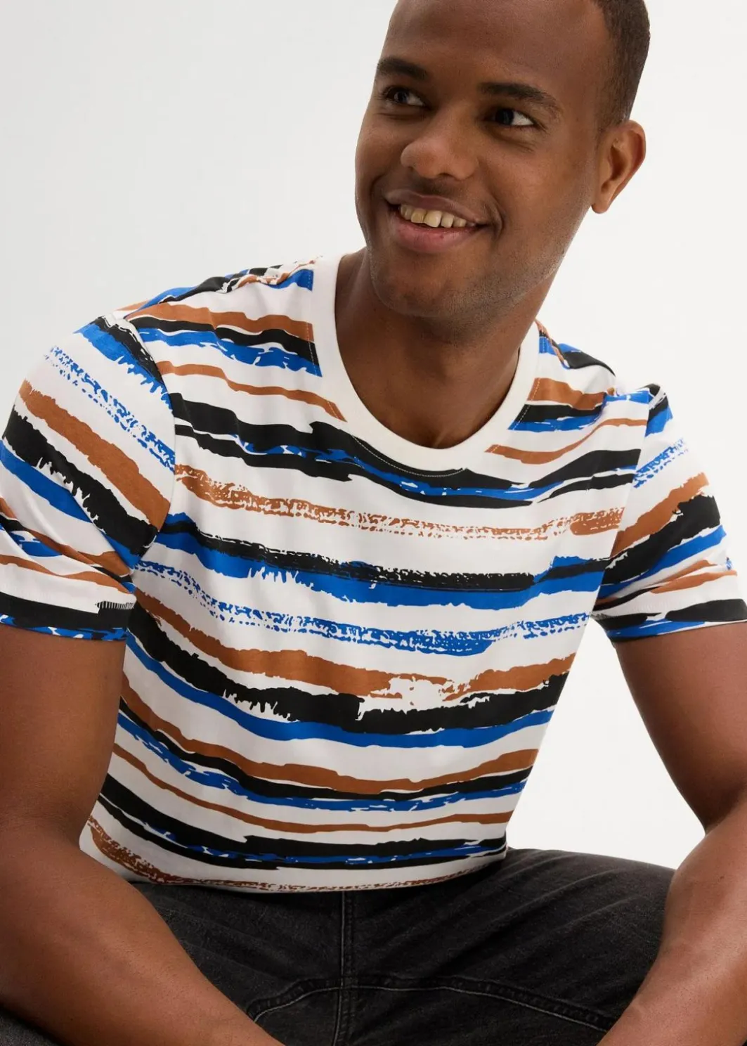 Herren bonprix Große Größen|Shirts & Polos|T-Shirt aus Bio-Baumwolle