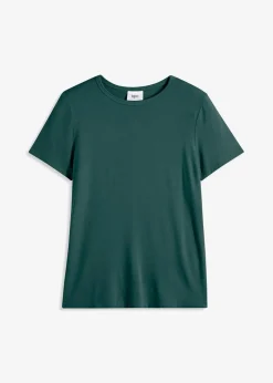 Damen bonprix Nachhaltigere Materialien|Shirts & Tops|T-Shirt aus fließender Viskose