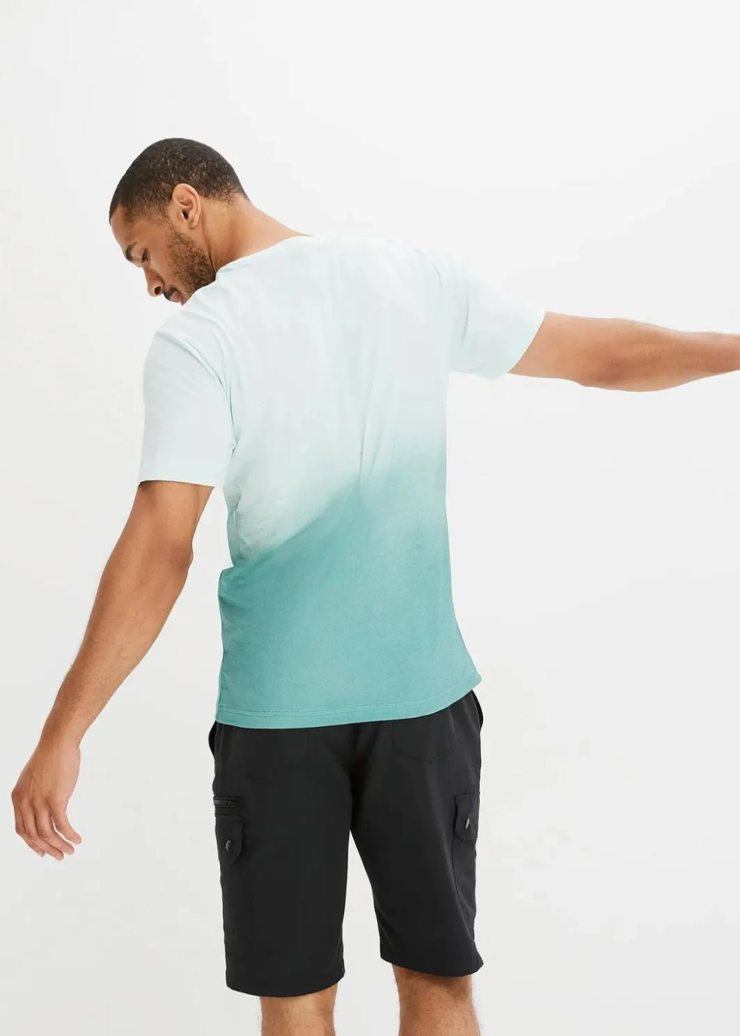 Herren bonprix Shirts & Polos|Große Größen|T-Shirt aus reiner Baumwolle