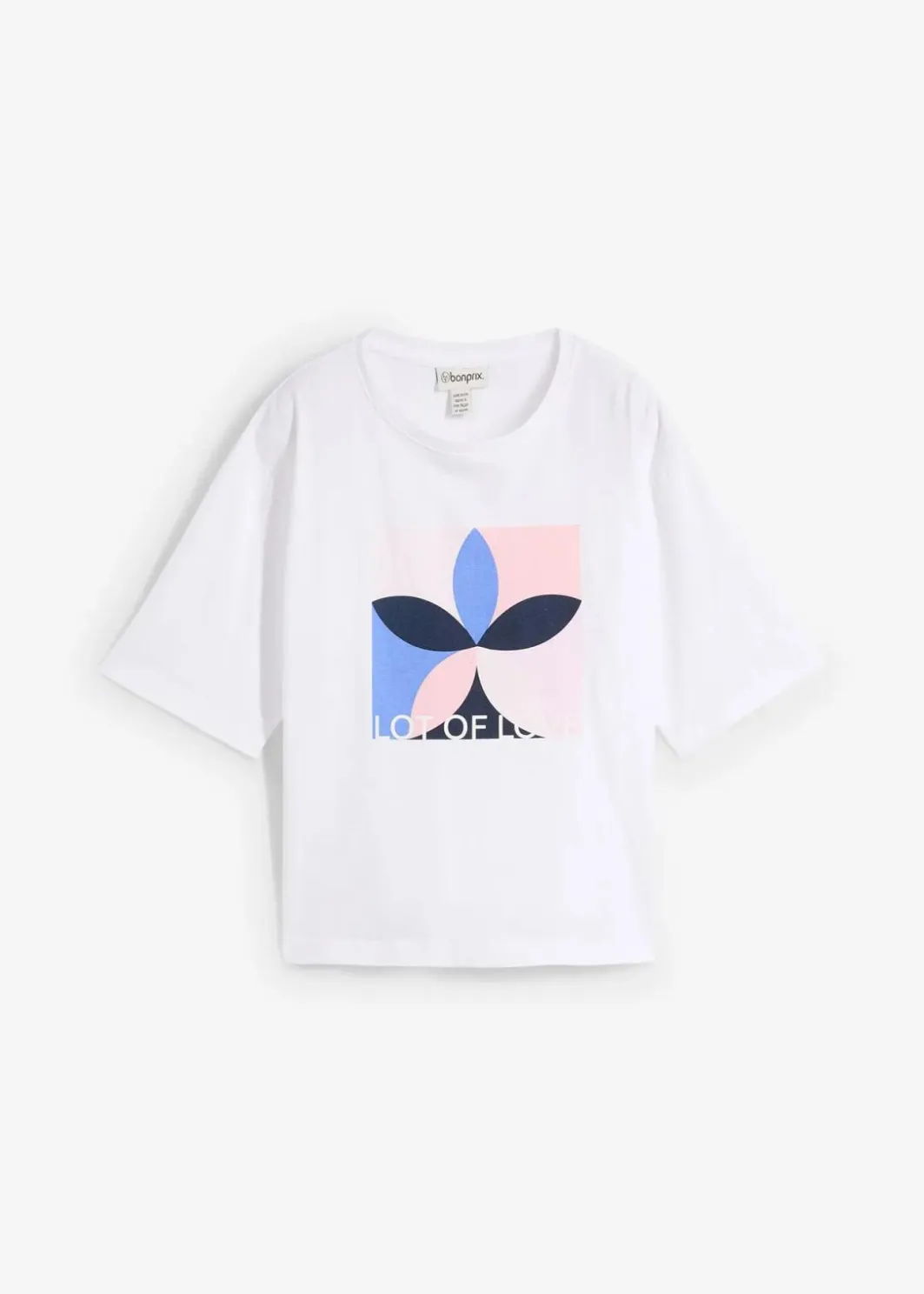 T-Shirt aus reiner Baumwolle Damen Shirts & Tops|Nachhaltigere Materialien
