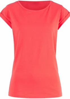 Damen bonprix Shirts & Tops|Basics|T-Shirt aus reiner Baumwolle