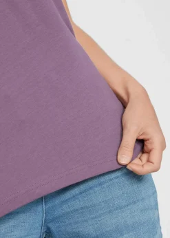 Damen bonprix Shirts & Tops|Basics|T-Shirt aus reiner Baumwolle
