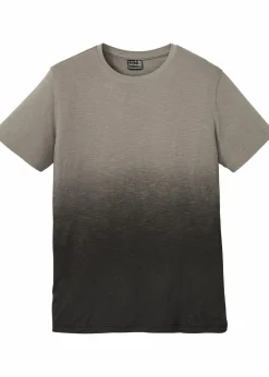 Herren bonprix Große Größen|Shirts & Polos|T-Shirt aus reiner Baumwolle, Slim Fit