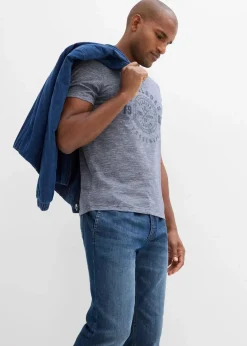 Herren bonprix Große Größen|Shirts & Polos|T-Shirt aus reiner Baumwolle (2er Pack)