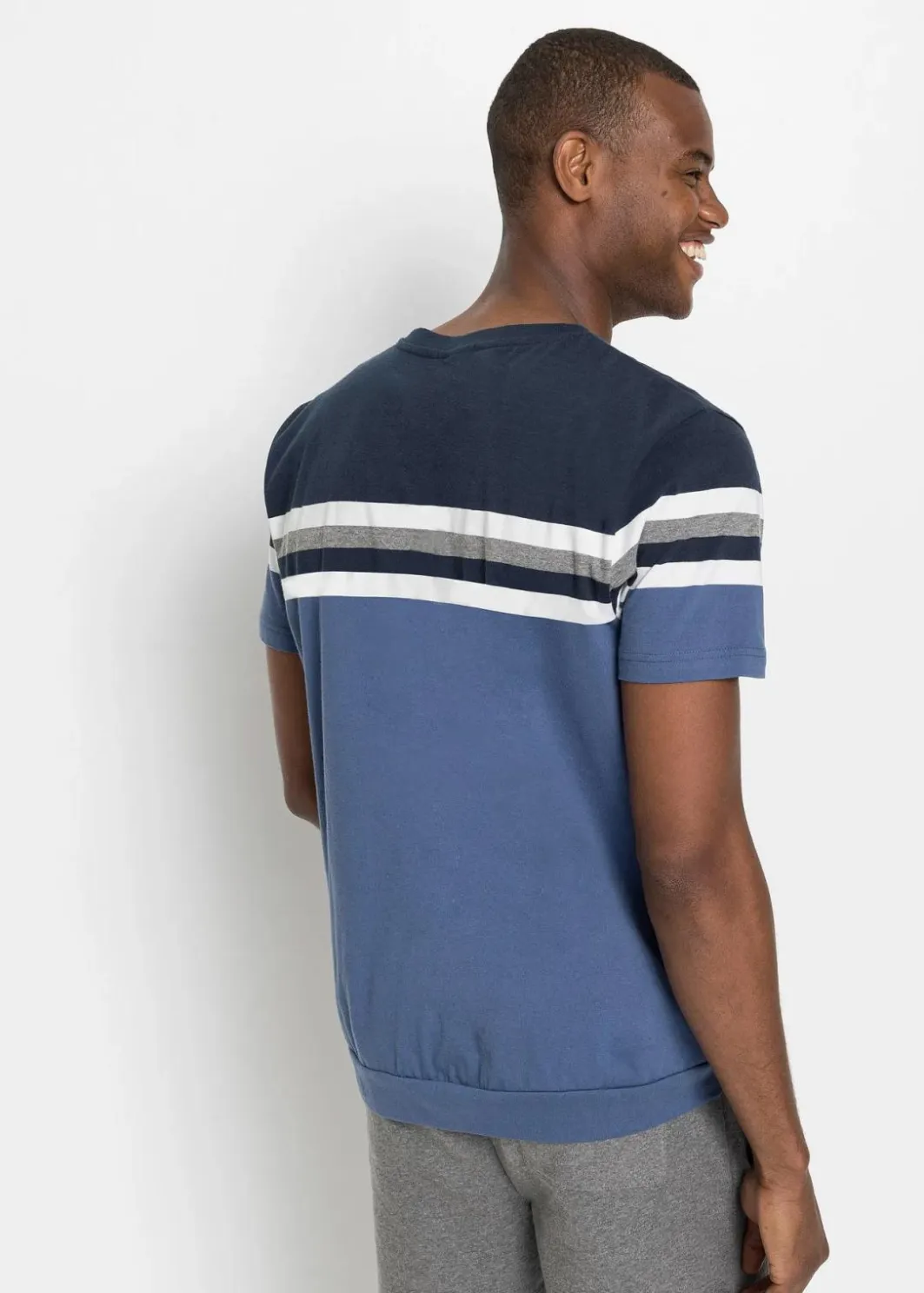 Herren bonprix Große Größen|Shirts & Polos|T-Shirt aus reiner Baumwolle