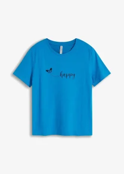 Damen bonprix Shirts & Tops|T-Shirt aus reiner Baumwolle