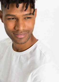 Clearance T-Shirt aus reiner Baumwolle, Slim Fit Herren Große Größen|Shirts & Polos