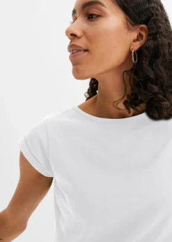 Sale T-Shirt aus reiner Baumwolle Damen Shirts & Tops|Basics