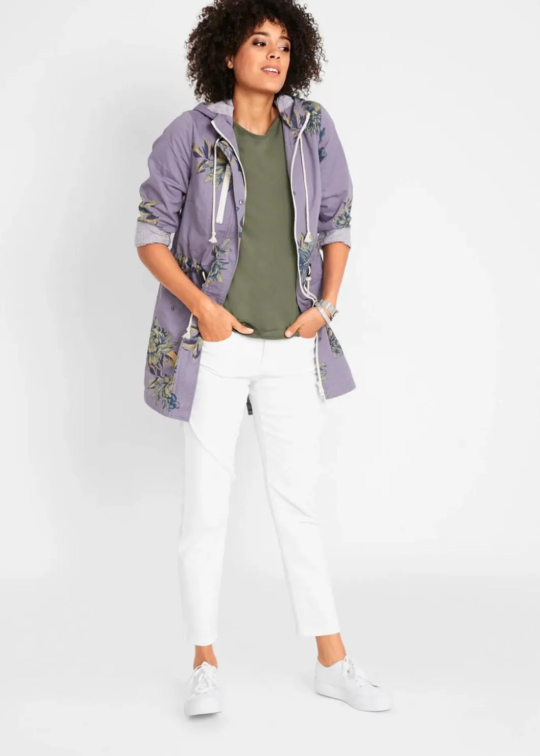 Discount T-Shirt aus reiner Baumwolle Damen Shirts & Tops|Basics