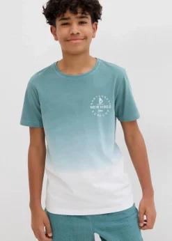 Kinder bonprix Jungen 9-16 Jahre·Shirts|T-Shirt aus reiner Baumwolle