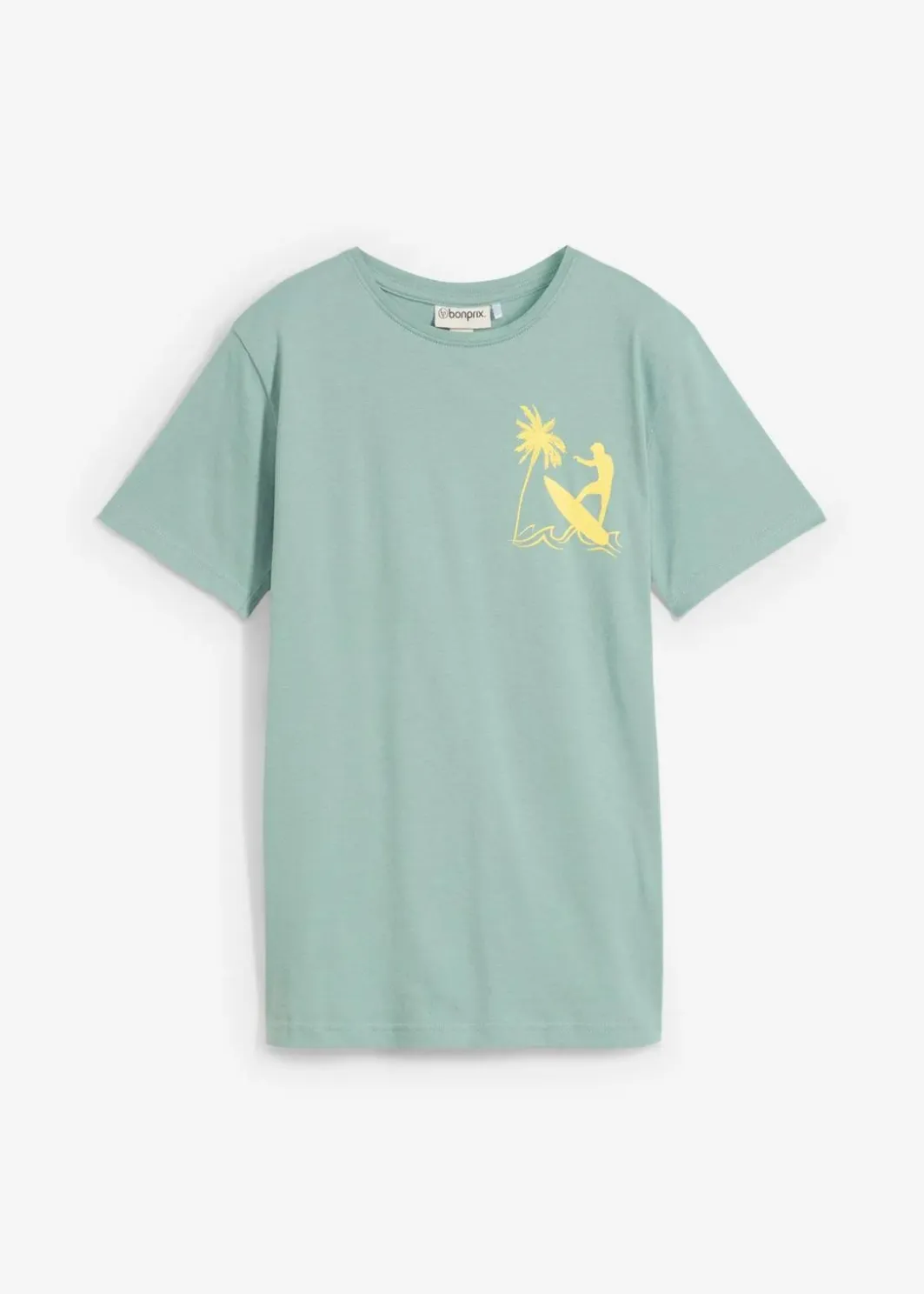 Hot T-Shirt aus reiner Baumwolle mit großem Rückendruck Kinder Jungen 9-16 Jahre·Shirts
