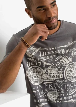 Sale T-Shirt aus reiner Baumwolle Herren Große Größen|Shirts & Polos