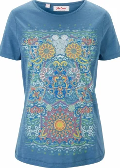 Damen bonprix Nachhaltigere Materialien|Shirts & Tops|T-Shirt aus reiner Baumwolle