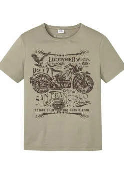 Clearance T-Shirt aus reiner Baumwolle Herren Shirts & Polos|Große Größen