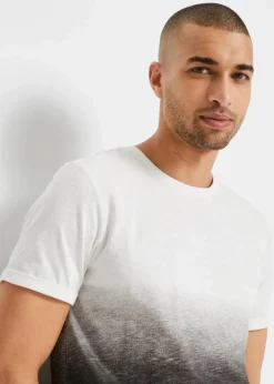 Best T-Shirt aus reiner Baumwolle, Slim Fit Herren Shirts & Polos|Große Größen