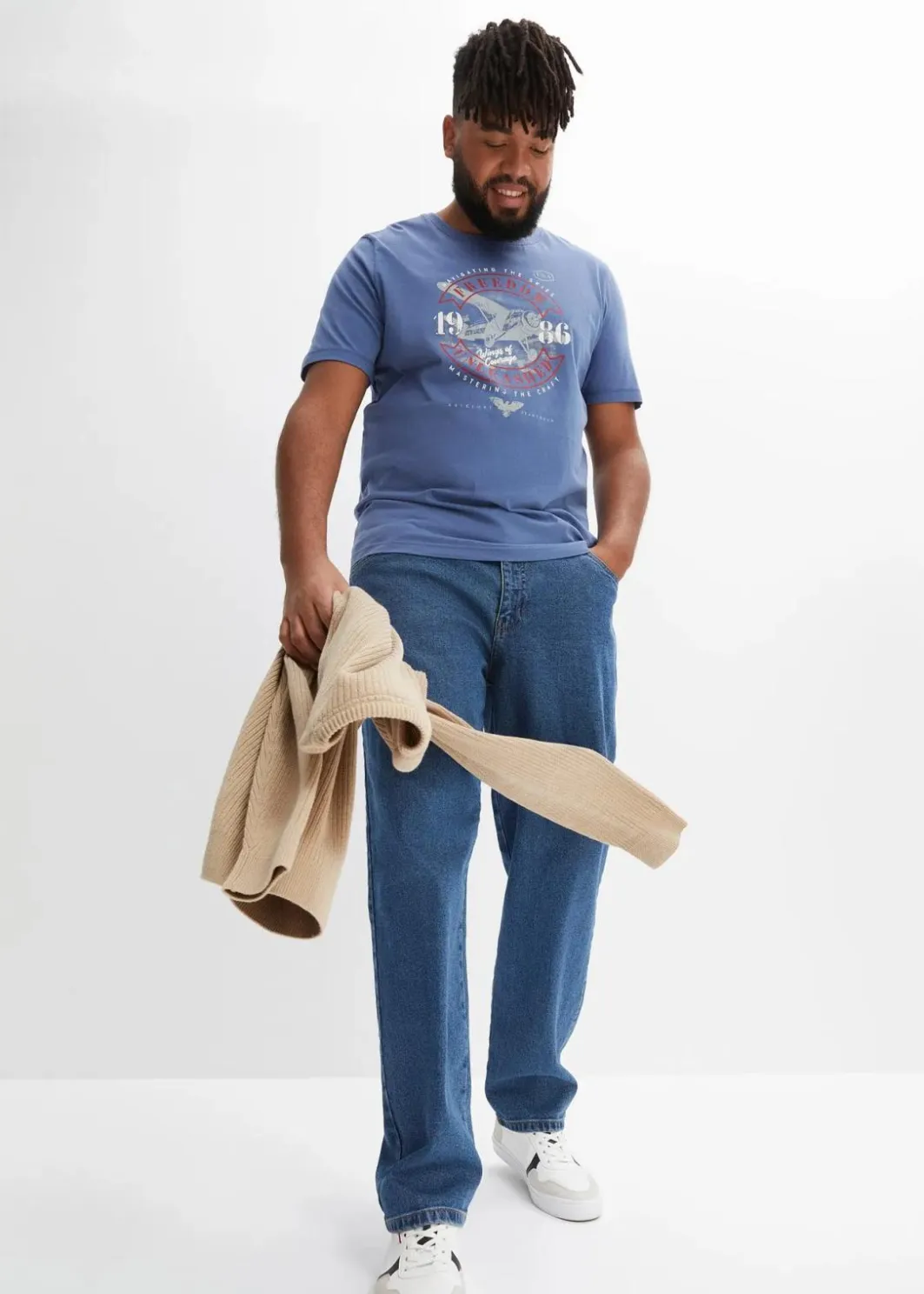 Hot T-Shirt aus reiner Bio-Baumwolle Herren Große Größen|Shirts & Polos