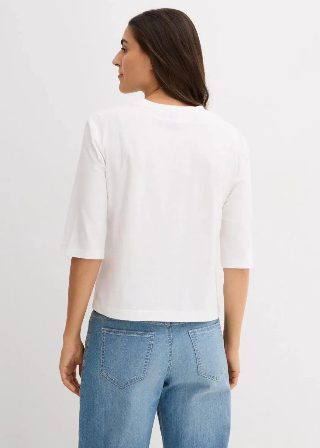 Damen bonprix Shirts & Tops|Nachhaltigere Materialien|T-Shirt aus reiner Bio-Baumwolle