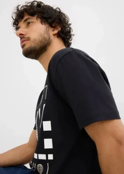 T-Shirt aus reiner Bio-Baumwolle Herren Große Größen|Shirts & Polos