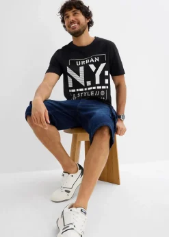 T-Shirt aus reiner Bio-Baumwolle Herren Große Größen|Shirts & Polos