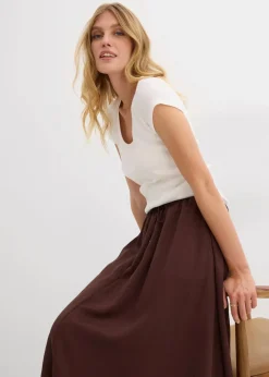 Outlet T-Shirt aus reiner Bio-Baumwolle Damen Basics|Shirts & Tops
