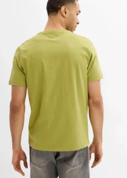 Herren bonprix Shirts & Polos|Große Größen|T-Shirt aus reiner Bio-Baumwolle