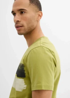 Herren bonprix Shirts & Polos|Große Größen|T-Shirt aus reiner Bio-Baumwolle